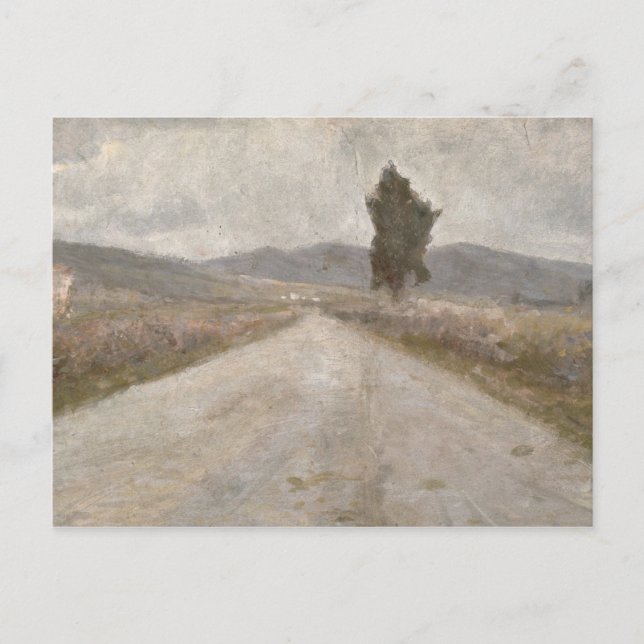 The Tuscan Road, c.1899 (board) Vykort (Framsida)