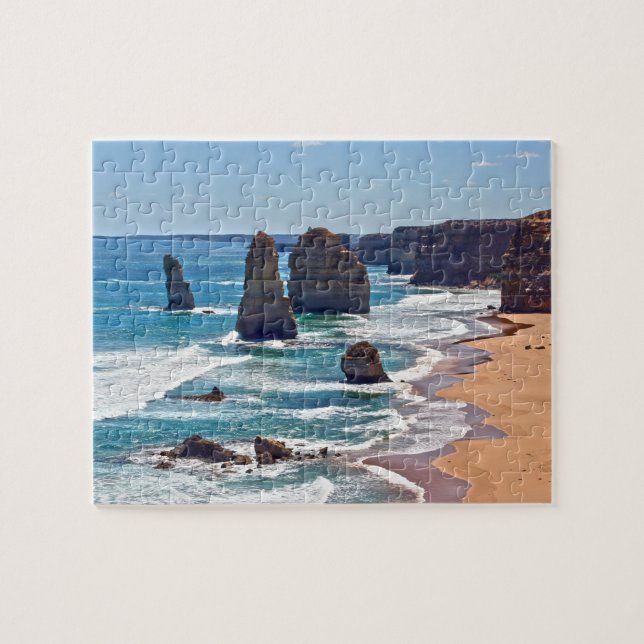 The Twelve Apostles, Victoria, Australien Pussel (Horisontell)