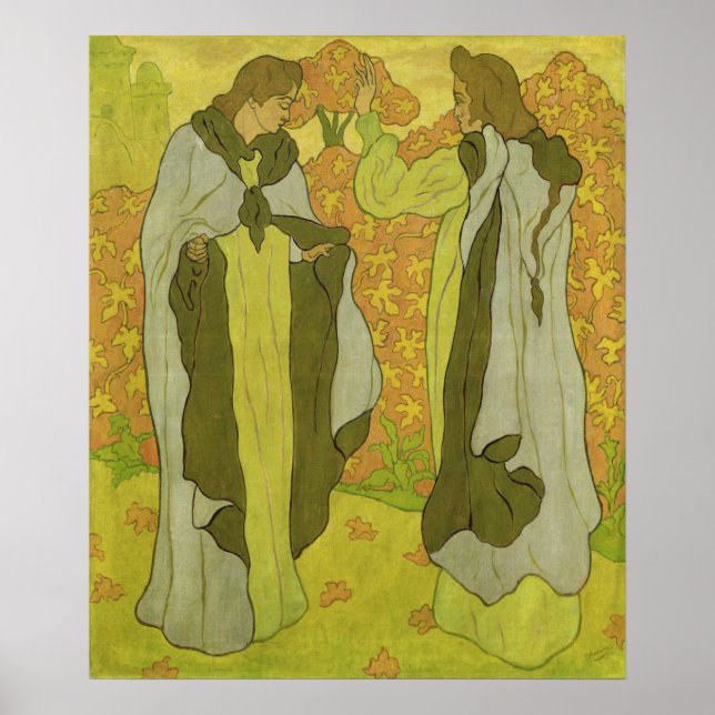 The Two Graces, 1895 Poster (Framsidan)