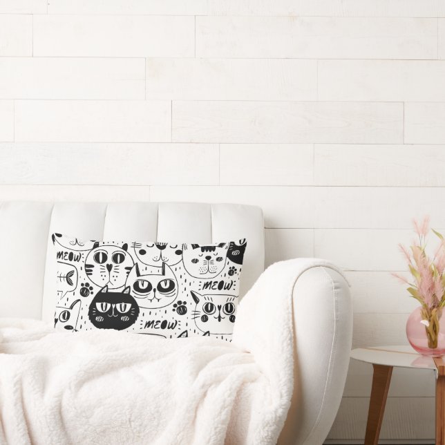 The Ultimate Cat Lover - Cozy Cat pet  Lumbarkudde (Soffa)