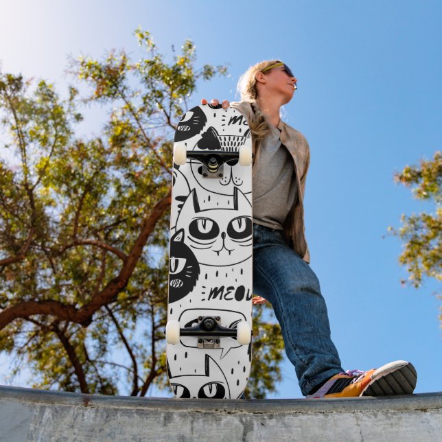 The Ultimate Cat Lover - Cozy Cat pet  Mini Skateboard Bräda 18,5 Cm (Utomhus 1)