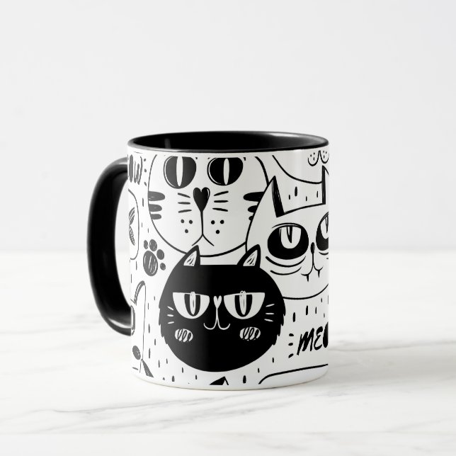 The Ultimate Cat Lover - Cozy Cat pet  Mugg (Framsida vänster)