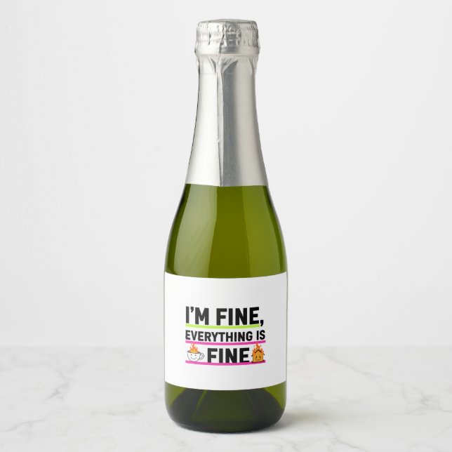 The Ultimate "I'm Fine" Labels (Framsida)