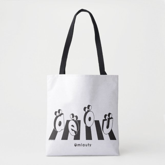 “The Umlauts™ går över” Tygkasse (Framsida)
