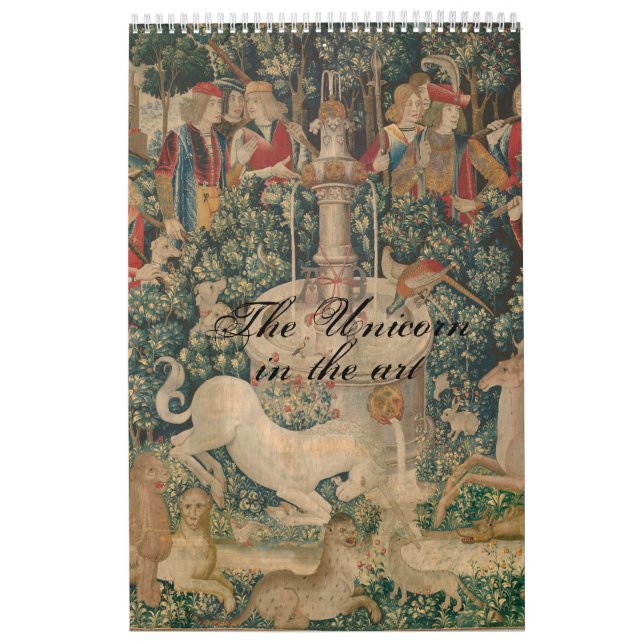 The Unicorn in the art Kalender (Omslag)