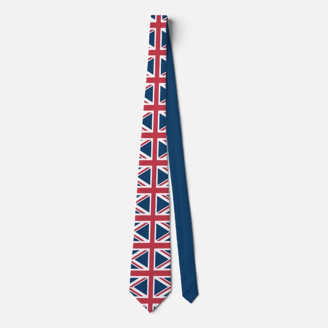 The Union Jack British Flag Neck Tie Slips (Framsida)