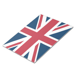 The Union Jack brittiska flaggan Anteckningsblock