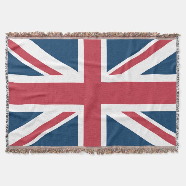 The Union Jack brittiska flaggan Filt (Framsidan)