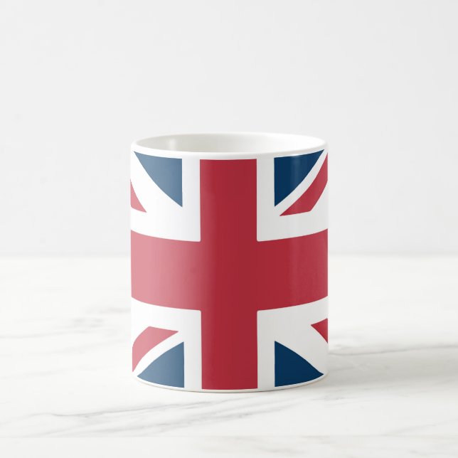 The Union Jack brittiska flaggan Kaffemugg (Center)