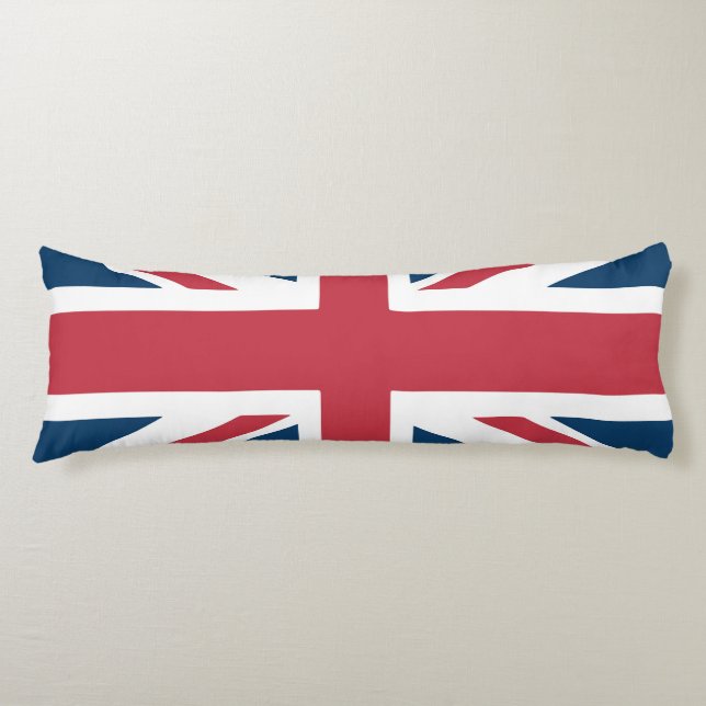 The Union Jack brittiska flaggan Kroppskudde (Framsidan)