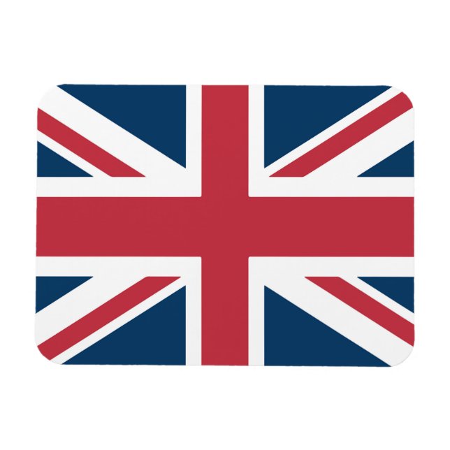 The Union Jack brittiska flaggan Magnet (Horisontell)