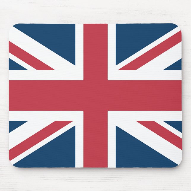 The Union Jack brittiska flaggan Musmatta (Framsidan)