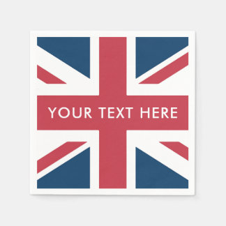 The Union Jack brittiska flaggan Pappersservett