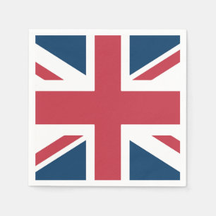 The Union Jack brittiska flaggan Pappersservett