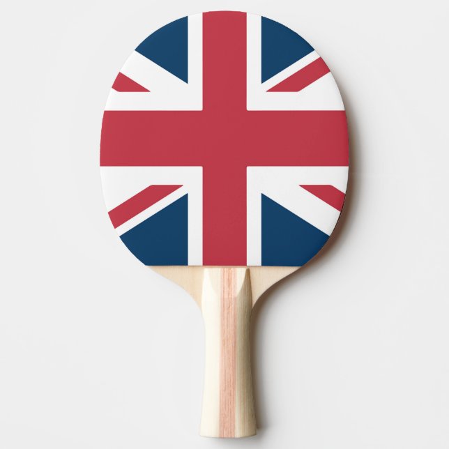 The Union Jack brittiska flaggan Pingisracket (Framsidan)