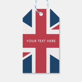 The Union Jack brittiska flaggan Presentetikett
