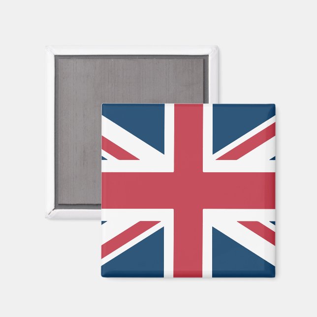 The Union Jack brittiska flaggmagneten Magnet (Front/Back)
