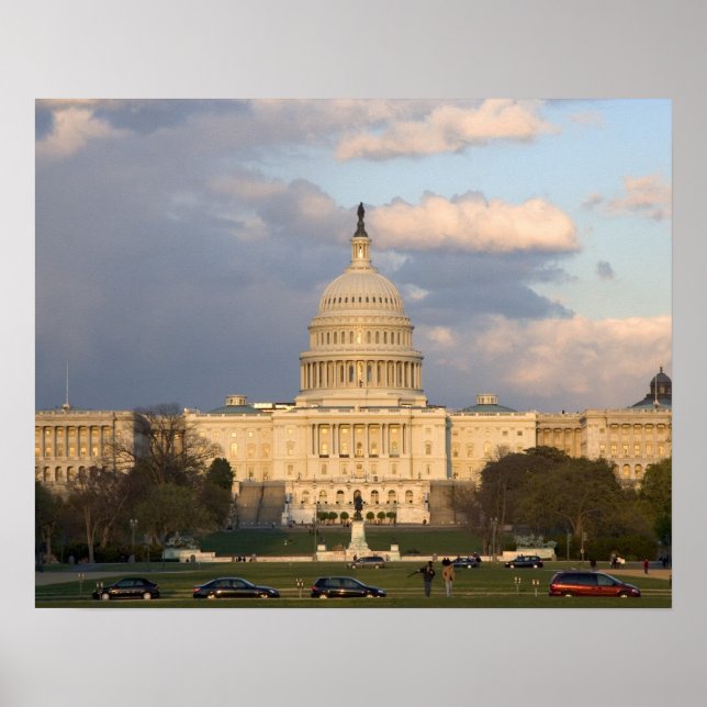 The United States Capitol Building i Poster (Framsidan)