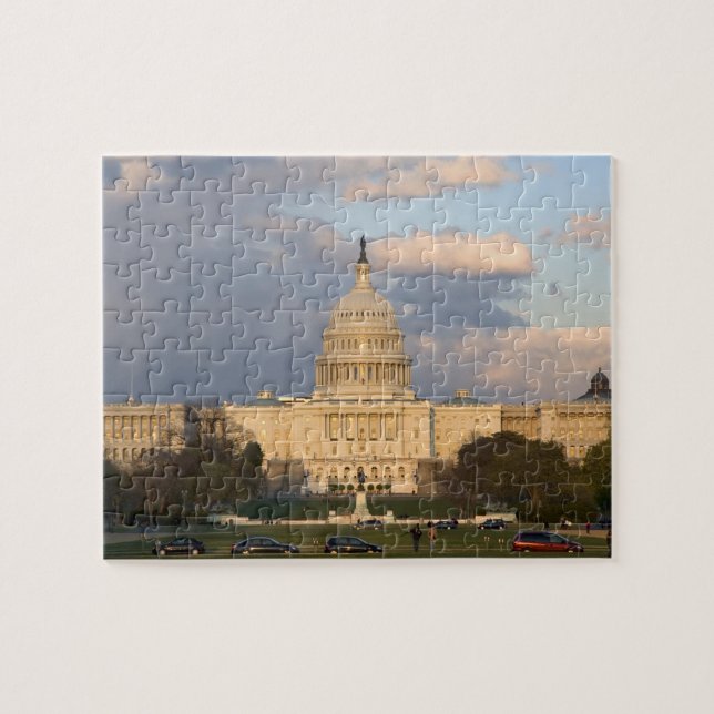 The United States Capitol Building i Pussel (Horisontell)