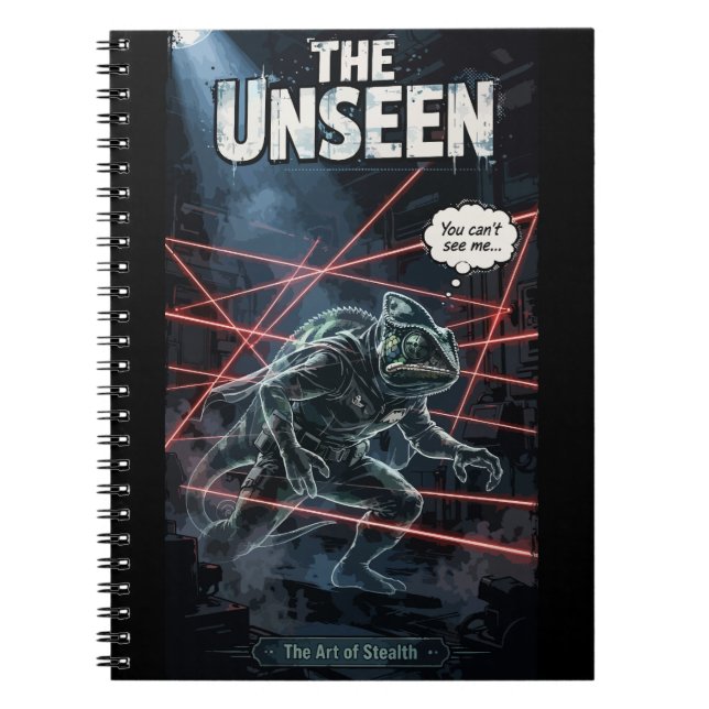 The Unseen Anteckningsbok (Framsidan)