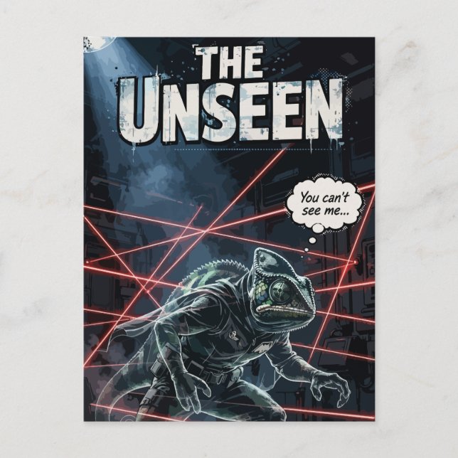 The Unseen Helg Vykort (Framsida)