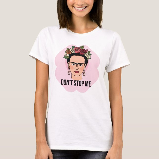 The Untamable Frida: Follow Your Path T Shirt (Framsida)