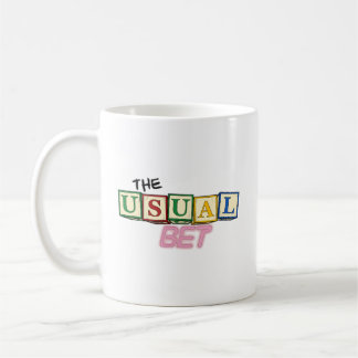 The Usual Bet Logo Mug Kaffemugg