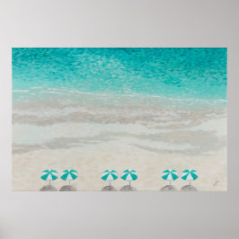 The Vacation Poster Print - av Just Dahl