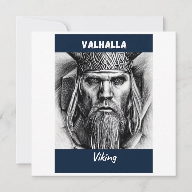 The Valhalla Viking    Kort (Framsida)