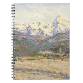 The Valley of the Nervia Claude Monet Anteckningsbok