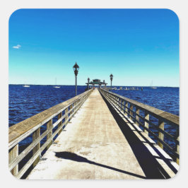 The Vanishing Point Fyrkantigt Klistermärke