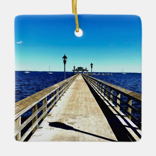 The Vanishing Point Julgransprydnad Keramik (Framsida)