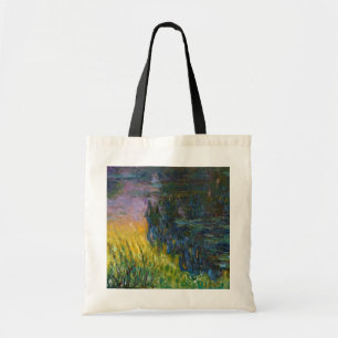 The Vatten Lilies - Setting Sol, Claude Monet, 191 Tygkasse