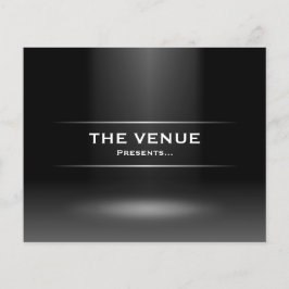 The Venue Presents - Blå Flygblad