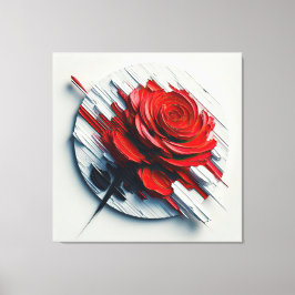 The Versatility of Blooming Roses in Art Canvastryck