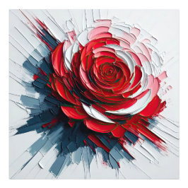 The Versatility of Blooming Roses in Art Fototryck