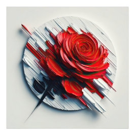 The Versatility of Blooming Roses in Art Fototryck