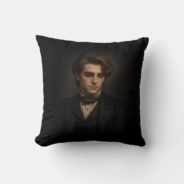 The Victorian Man Pillow Kudde (Framsida)
