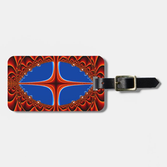 The View_Luggage Tag Bagagebricka (Horisontell Framsida)