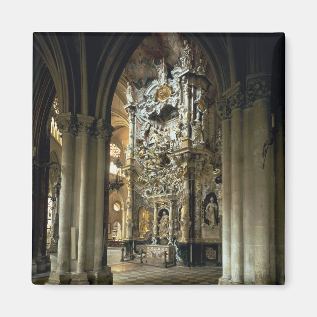 The View of the altar and the 'Transparente', c.17 Magnet (Framsidan)