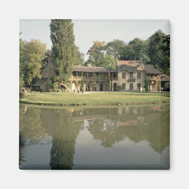 The View of the Petit Hameau, 1782-85 (bild) Magnet (Framsidan)