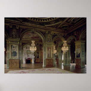 The View of the Salle des Arts, efter 1871 Poster