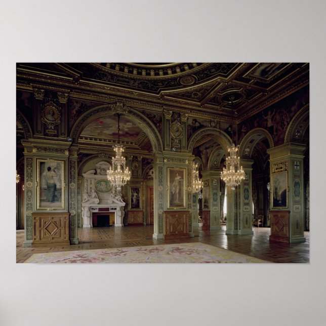 The View of the Salle des Arts, efter 1871 Poster (Framsidan)