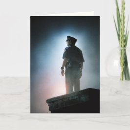 "The Vigilant" Sympathy Card Kort