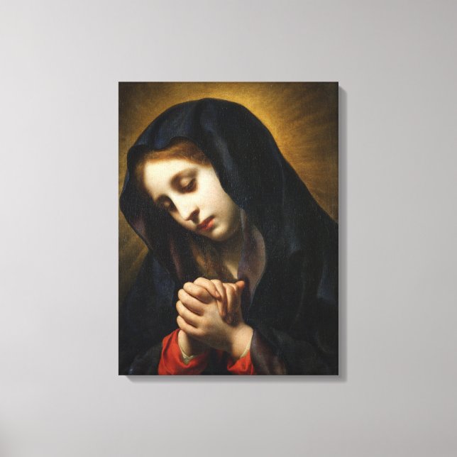 The Virgin of the Annunciation, 1653-55 Canvastryck (Framsida)