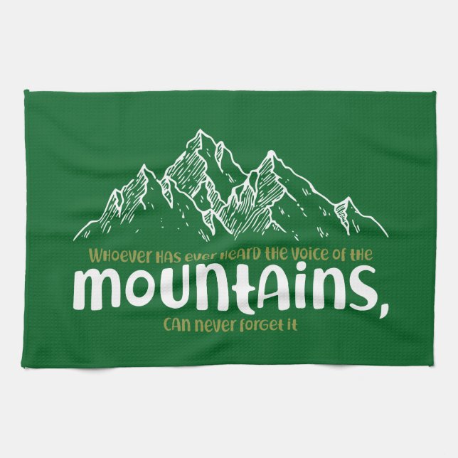 The Voice of the Mountains Kökshandduk (Horisontell)