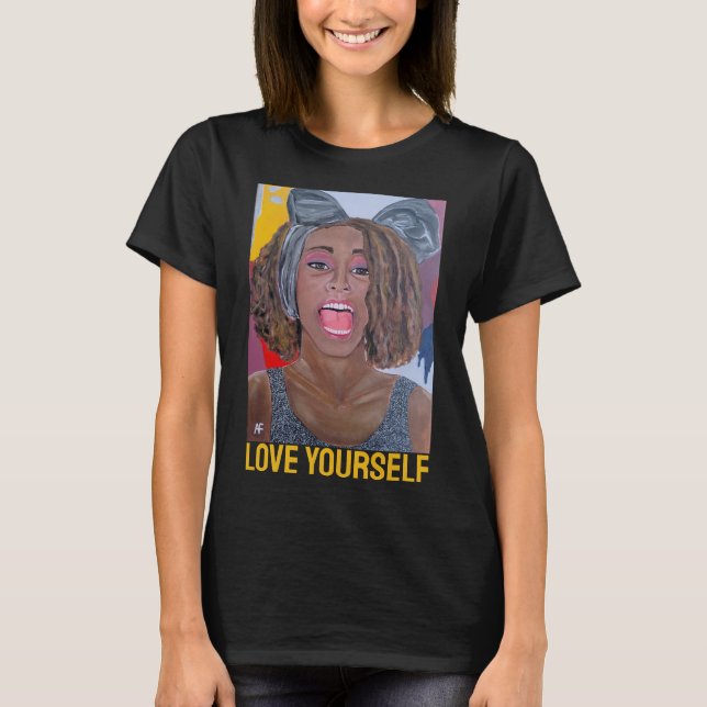 The Voice Painting by Alfred Fox T Shirt (Framsida)