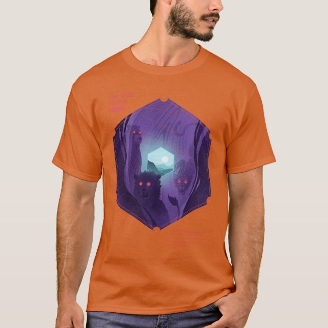The Void Which Binds travel ad T Shirt (Framsida)