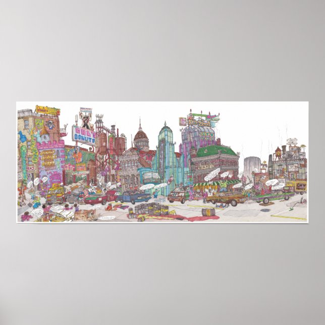 The Voltz Mural Poster (Framsidan)