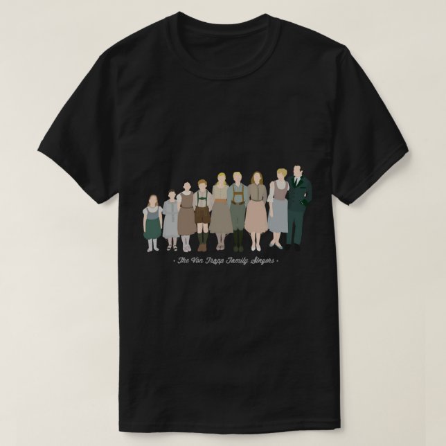 The-Von Trapp Family Singers  Essential T-Shirt (Design framsida)